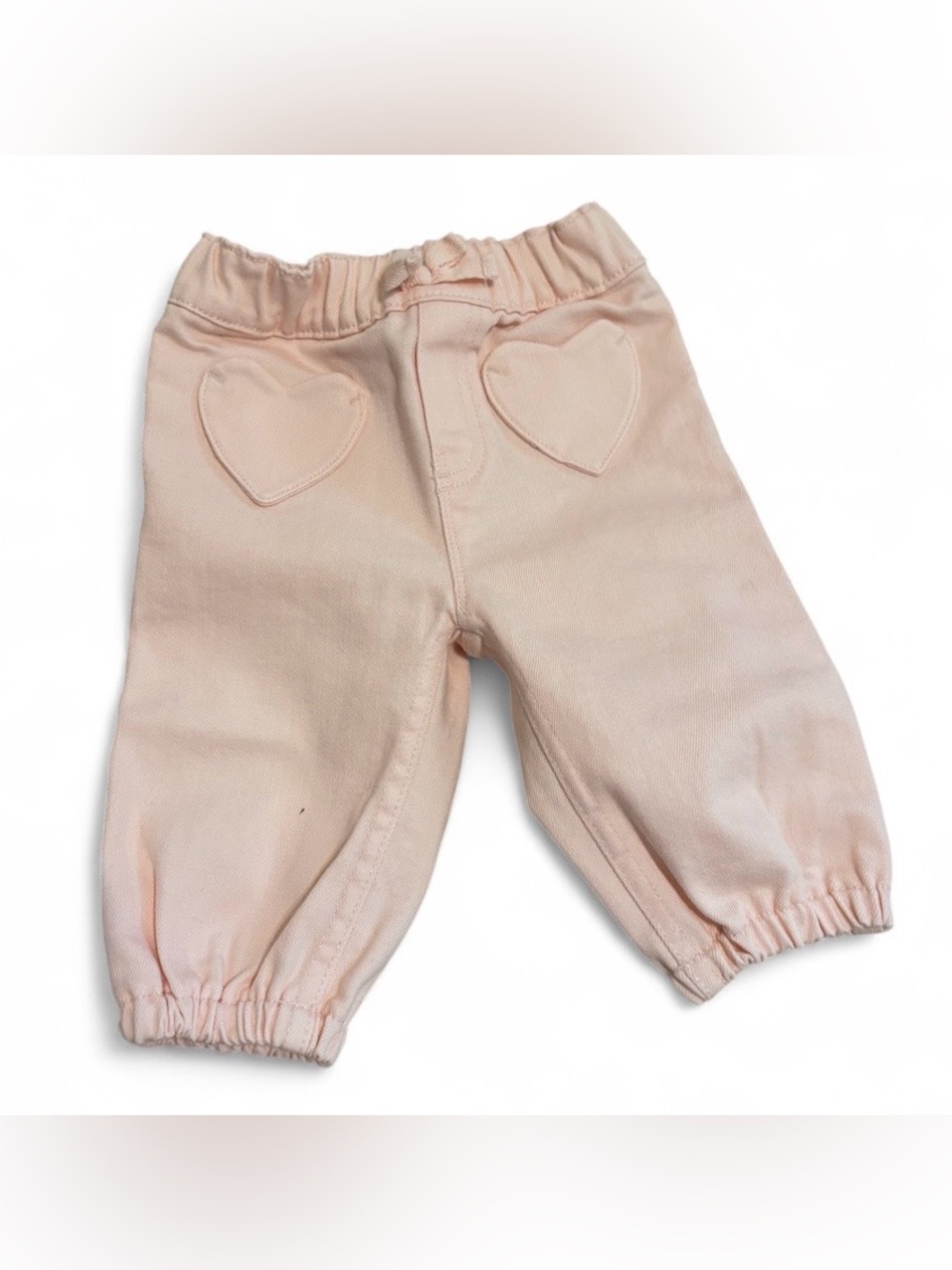First Impressions Light Pink Heart Pocket Joggers